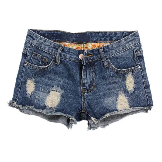 Torn Denim Shorts For Women - www.Shopthatapp.com