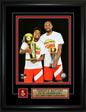 Kyle Lowry and Kawhi Leonard Toronto Raptors Framed 8x10 2019 World Champion Holding Both Trophies Photo - www.Shopthatapp.com