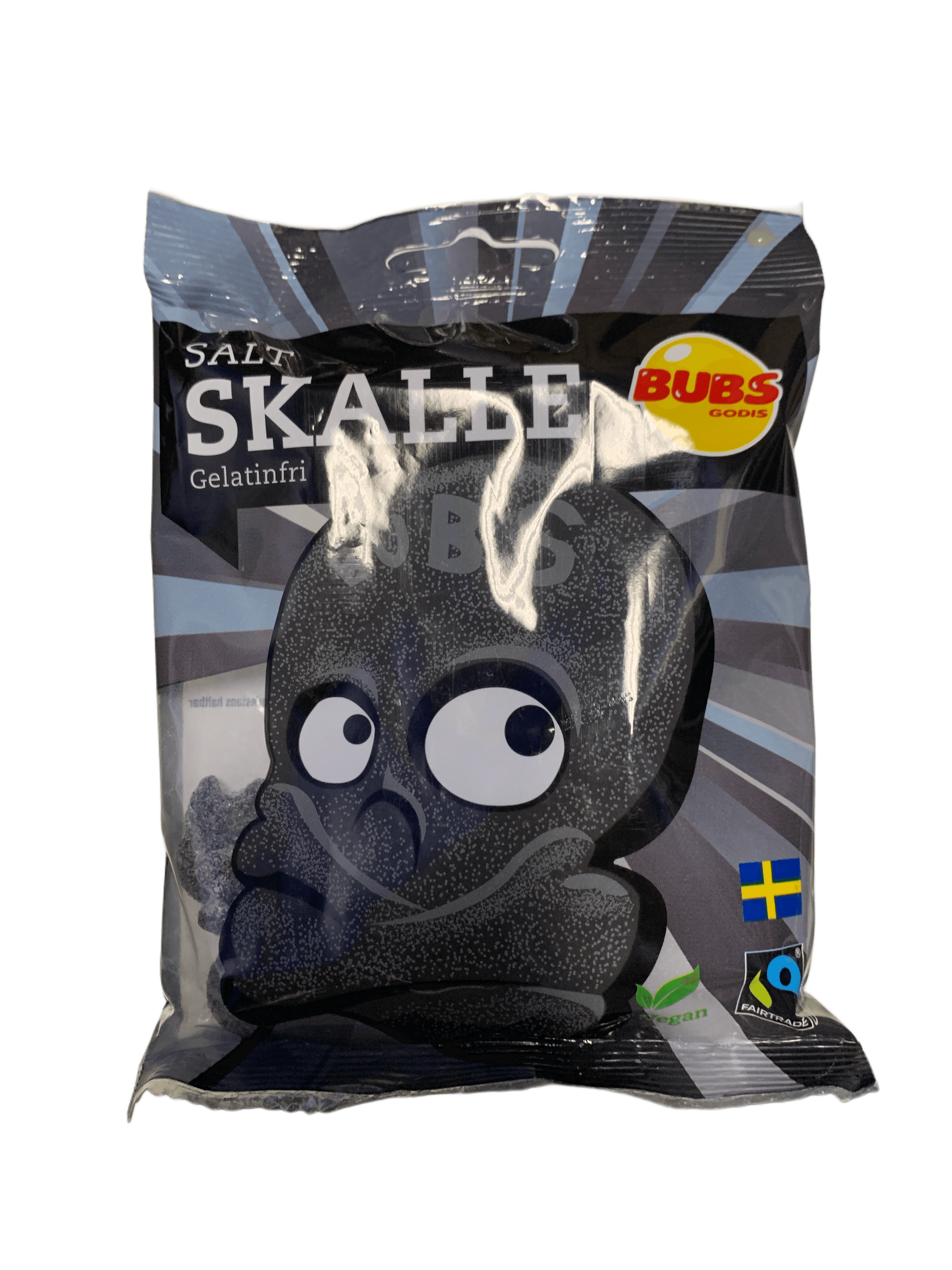 BUBS Godis Salt Skalle Candy Bag 90G - Swedish Edition - www.Shopthatapp.com