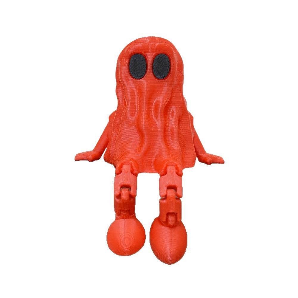 3D Printing Halloween Ghost Movable Joint Ornaments - www.Shopthatapp.com #