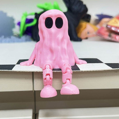 3D Printing Halloween Ghost Movable Joint Ornaments - www.Shopthatapp.com #