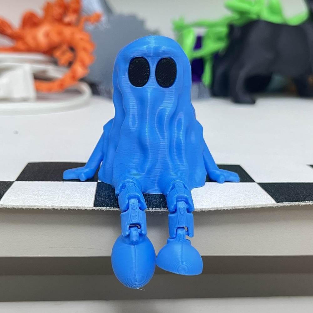 3D Printing Halloween Ghost Movable Joint Ornaments - www.Shopthatapp.com #