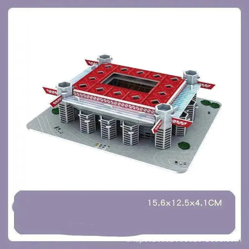 3D Puzzle Football Field Model - www.Shopthatapp.com