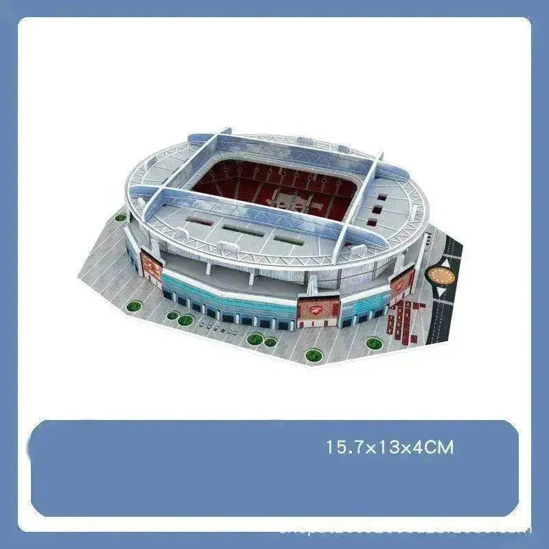 3D Puzzle Football Field Model - www.Shopthatapp.com