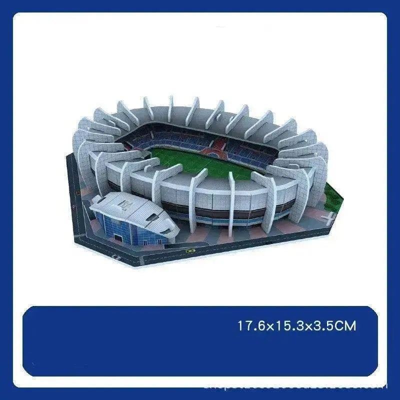 3D Puzzle Football Field Model - www.Shopthatapp.com