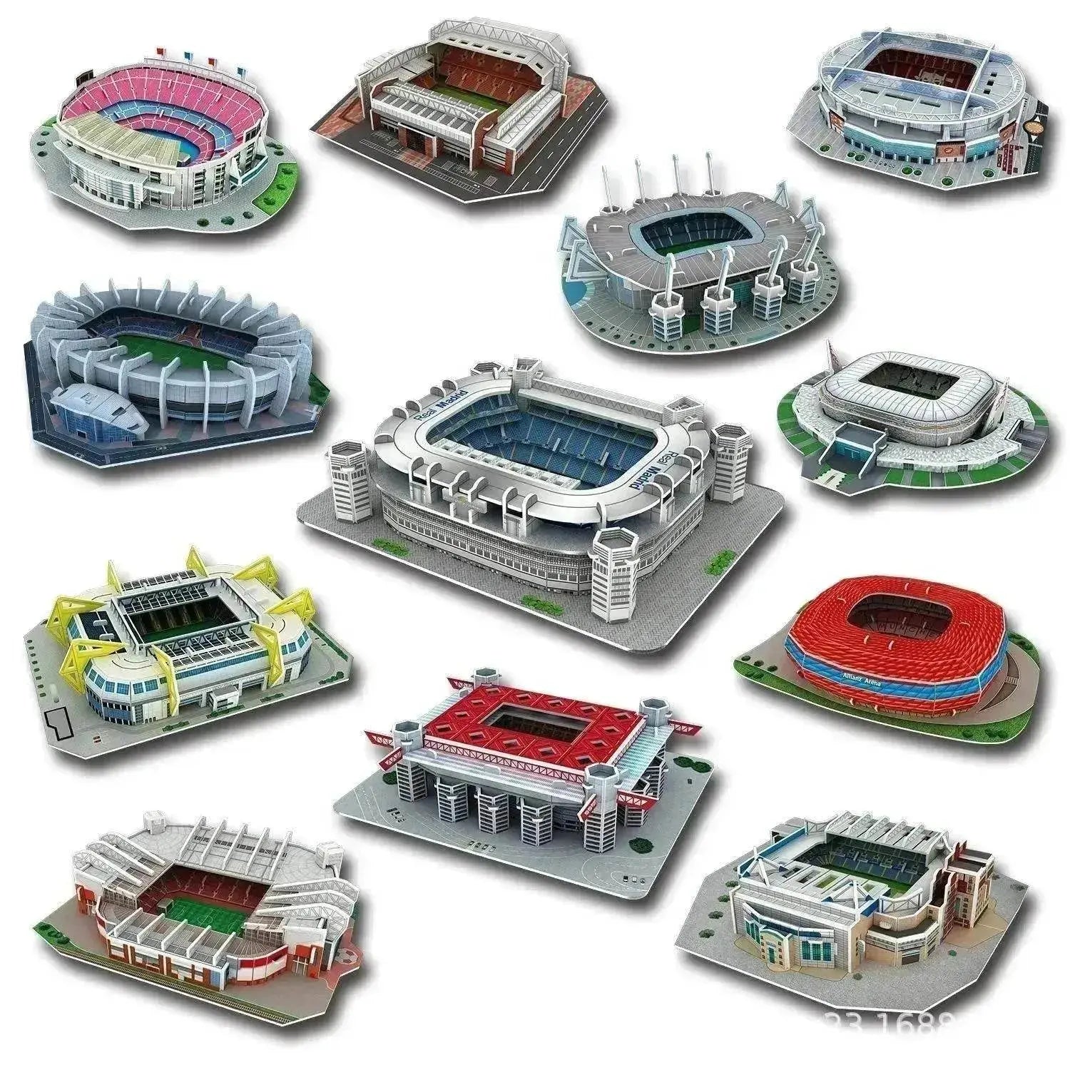 3D Puzzle Football Field Model - www.Shopthatapp.com #