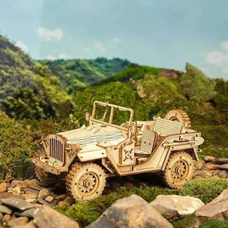 3D Wooden Puzzle Model Toys - www.Shopthatapp.com