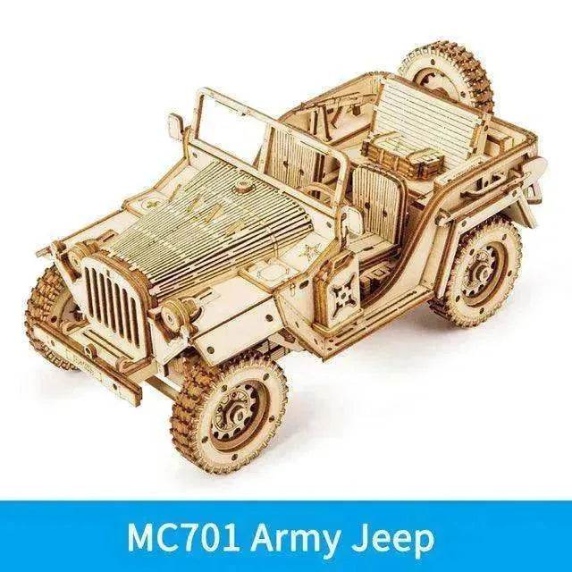 3D Wooden Puzzle Model Toys - www.Shopthatapp.com