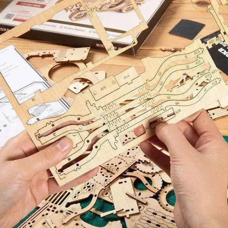 3D Wooden Puzzle Model Toys - www.Shopthatapp.com