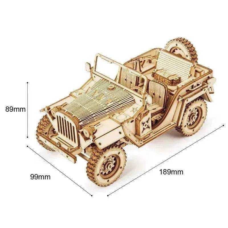 3D Wooden Puzzle Model Toys - www.Shopthatapp.com