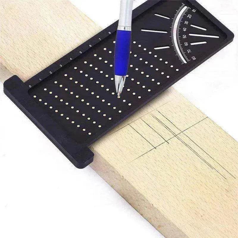 3D Woodworking Measuring Ruler 3D Angle Ruler Square Wood Measuring Tool - www.Shopthatapp.com #