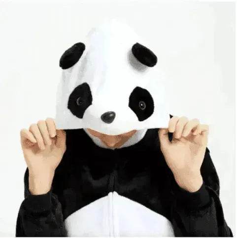 3D panda cartoon pajama girl - www.Shopthatapp.com