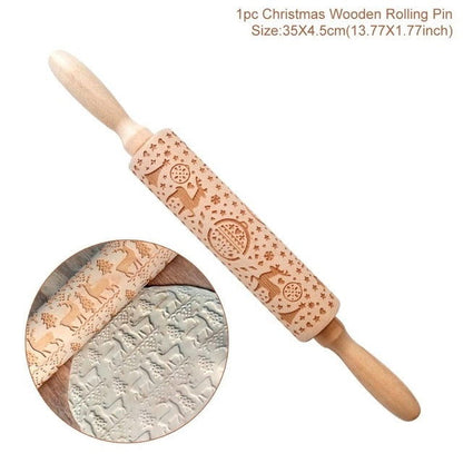3D Embossed Rolling Pin - Www.Shopthatapp.com
