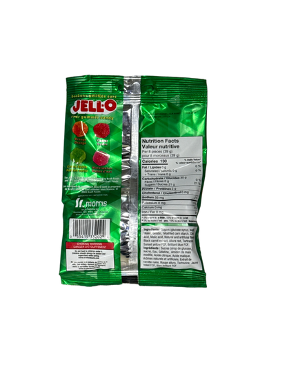 JELL-O Sour Gummy Candy Cubes 127G - Canadian Edition - www.Shopthatapp.com