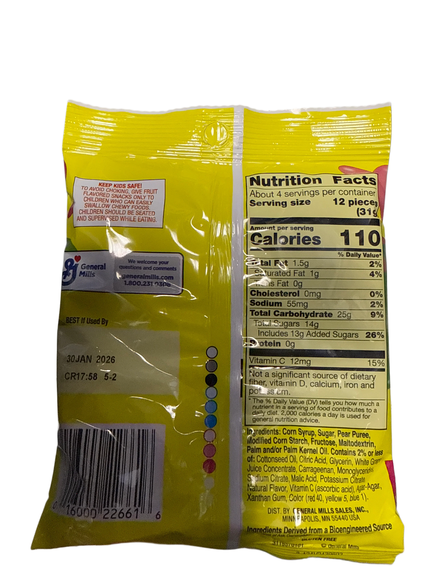 Fruit Gushers Watermelon And Sour Apple 120G - U.S Edition - www.Shopthatapp.com