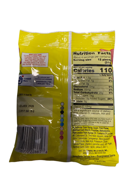 Fruit Gushers Watermelon And Sour Apple 120G - U.S Edition - www.Shopthatapp.com