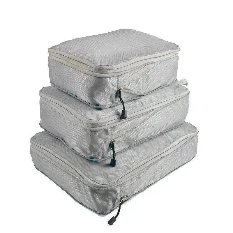 3Pcs Comp. Packing Cubes Expandable Travel Bags Organizer - Random Color - www.Shopthatapp.com #