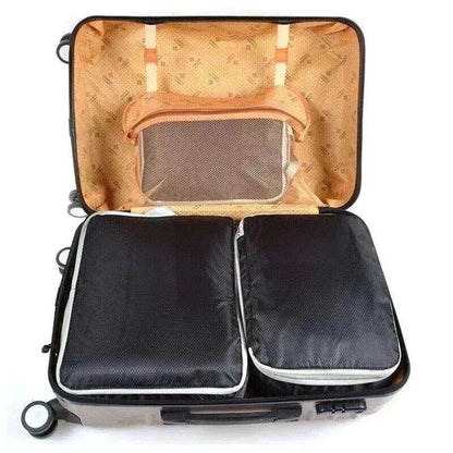 3Pcs Comp. Packing Cubes Expandable Travel Bags Organizer - Random Color - www.Shopthatapp.com