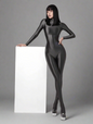 Spandex Nylon Full Bodysuit Back Zipper Zentai Shinny Cosplay Jumpsuit - www.Shopthatapp.com