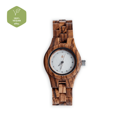Le Pin : Montre en bois pour femme