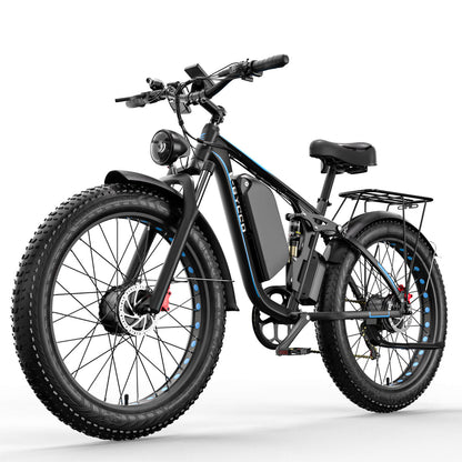 E·Bycco 26"EB7PRO Electric Bike 2000W Peak 3000W 52V23Ah Battery - www.Shopthatapp.com
