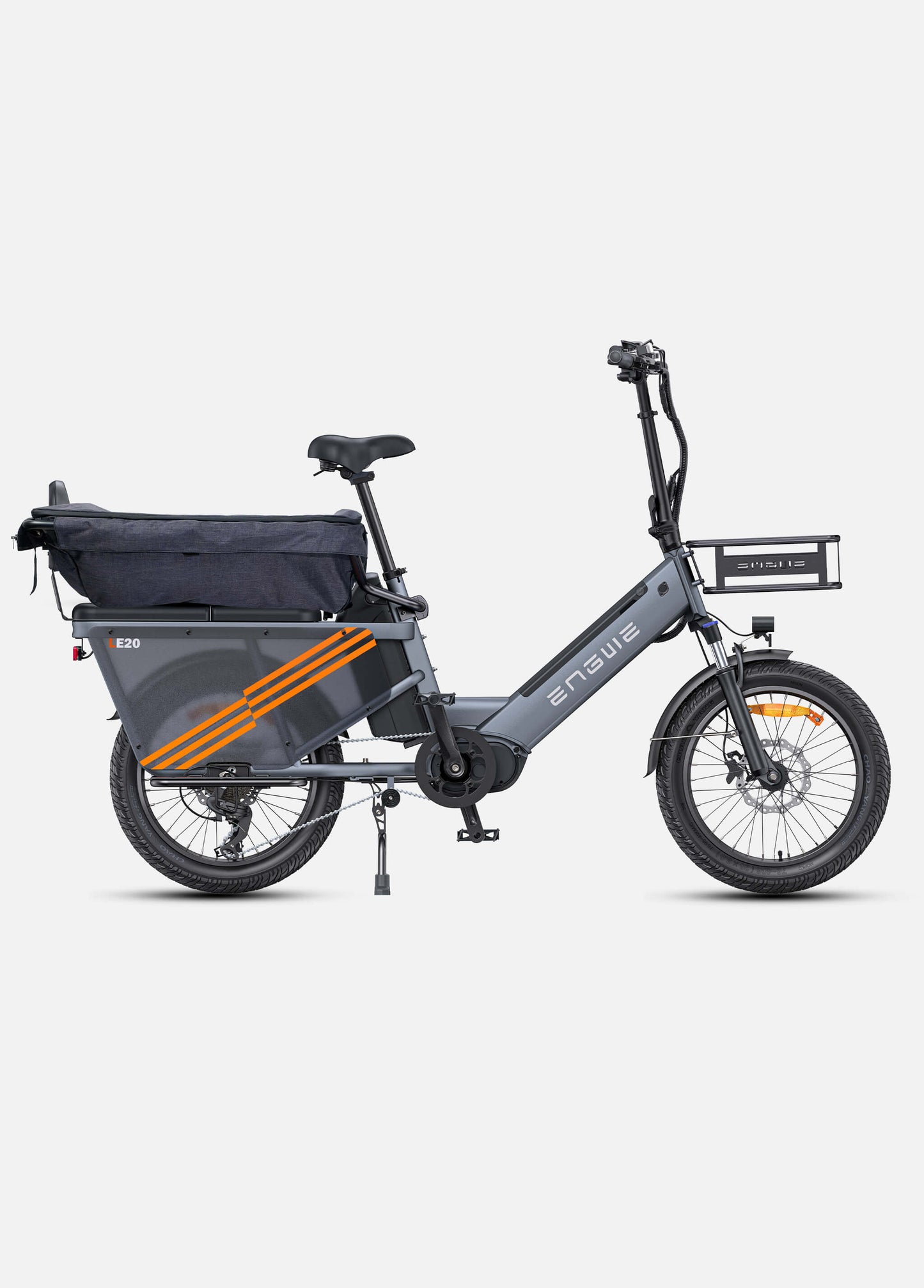 ENGWE LE20 250W Mid-drive Torque sensor Step-Thru Cargo Ebike - www.Shopthatapp.com