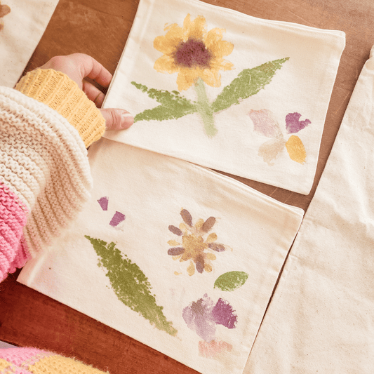 Painting with Petals  - Pressed Flower Workshop - www.Shopthatapp.com
