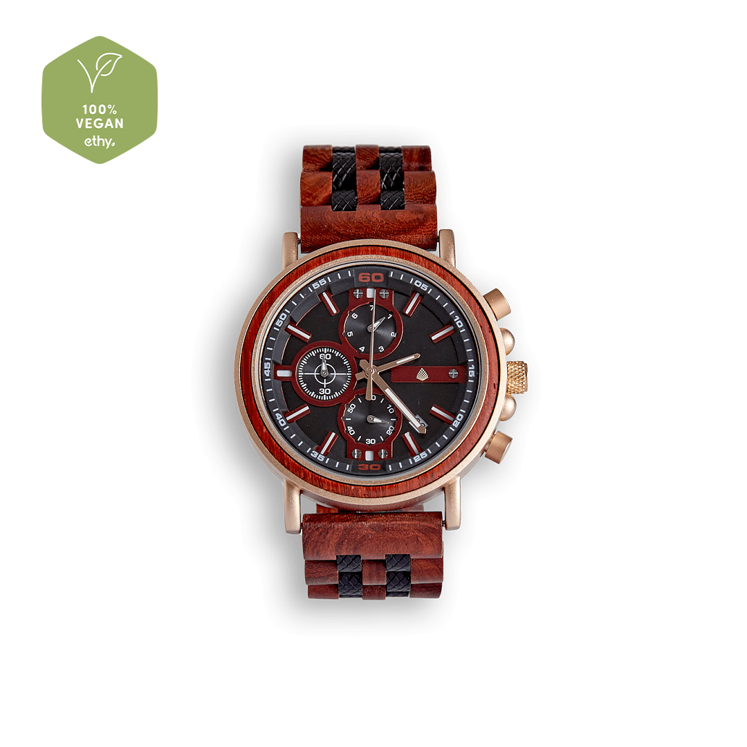 The Redwood: Wood Watch for Men - www.Shopthatapp.com