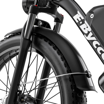 E·BYCCO 24'' EB10 Peak 5000W 52V 32Ah Dual Motors Electric Bike for Women and Men - www.Shopthatapp.com
