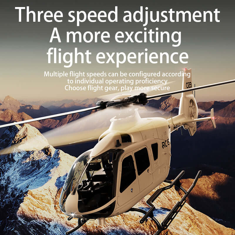 RC ERA C123 6CH Brushless RC Helicopter with Optical Flow, 3 Speed, 1-3 Batteries - www.Shopthatapp.com