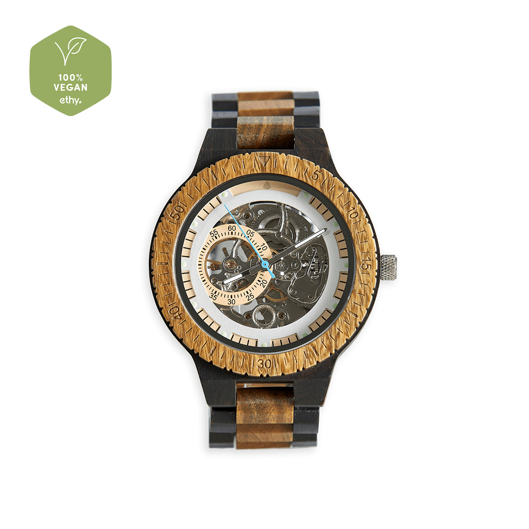 La Hemlock : Montre en bois pour homme