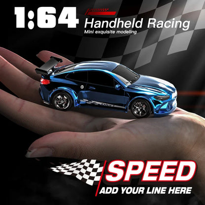 KF20 1:64 4WD Mini RC Drift Car - Desktop Racing, LED Lights, Type-C Charging - www.Shopthatapp.com