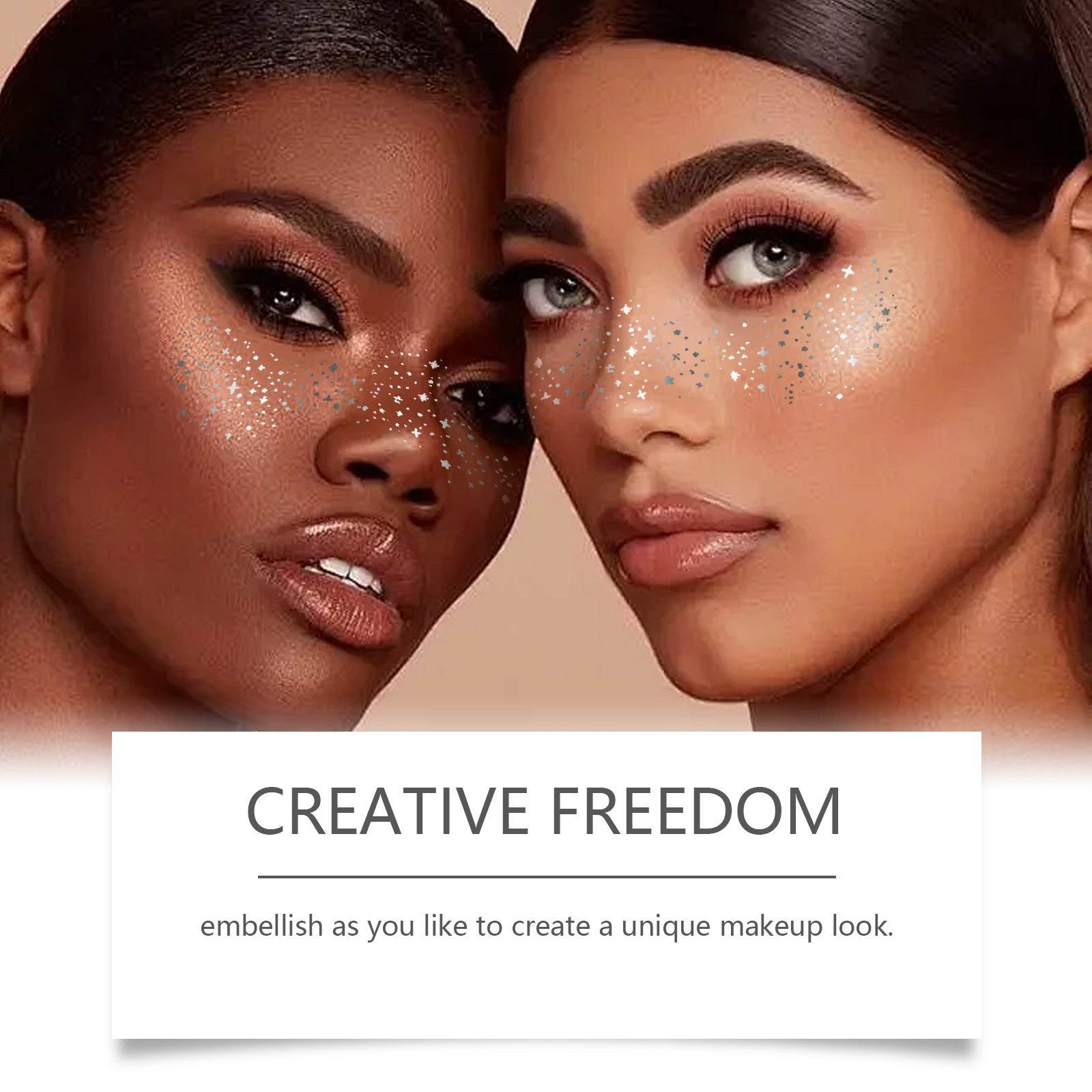 EELHOPE Spots Makeup Stickers Glitter Spots - www.Shopthatapp.com