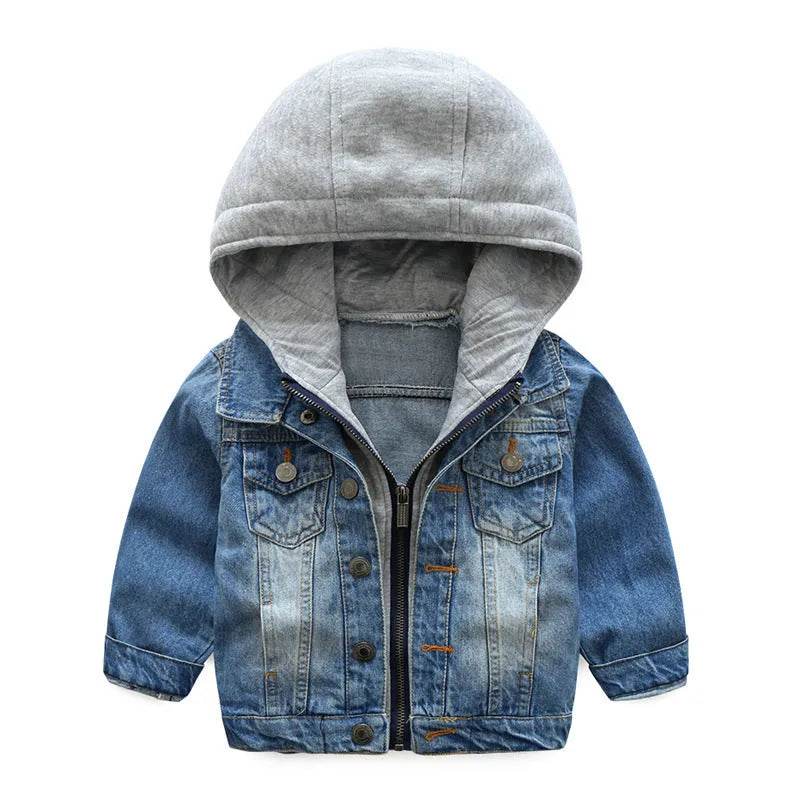 Boys And Children Washed Soft Denim Jacket - www.Shopthatapp.com