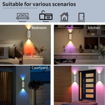 Ambient RGB Gradient Motion sensor LED Night Light - www.Shopthatapp.com