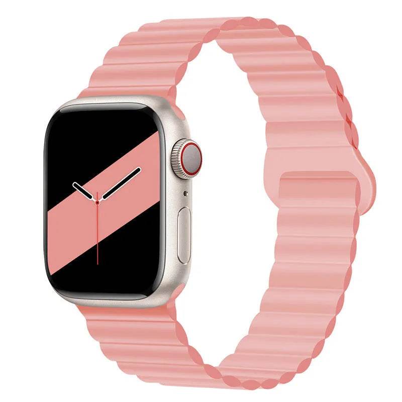 Band Silicone Magnetic Watch Strap - www.Shopthatapp.com