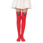 Christmas Plush Doll Knee Socks Bow Stockings - www.Shopthatapp.com