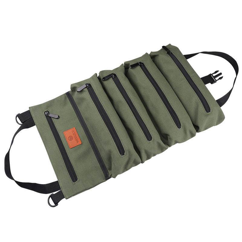 Car 16 Ann Canvas Tool Hanging Bag Car Storage Bag Electrician Bag Hardware Car Tool Bag - www.Shopthatapp.com