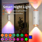 Ambient RGB Gradient Motion sensor LED Night Light - www.Shopthatapp.com