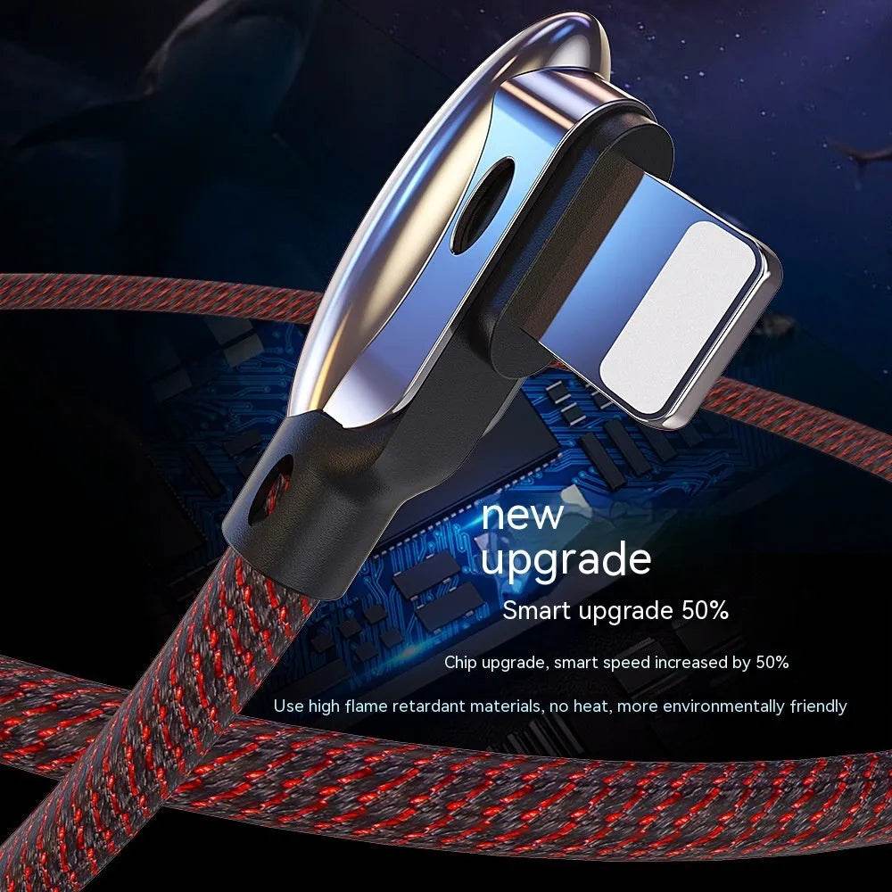 Mobile Phone Charging Cable Elbow Mobile Game - www.Shopthatapp.com