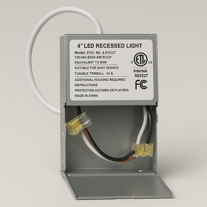 4″ Ultra-Thin LED Pot Light — Canless Wafer Downlight | Energy Star, ETL Listed, IC Rated - www.Shopthatapp.com