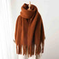 Women's Winter Scarf Cashmere Warm Soft Shawl - www.Shopthatapp.com
