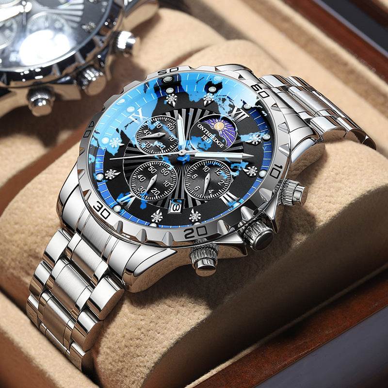 Men's Mechanical Full-automatic Waterproof Advanced Quartz Watch - www.Shopthatapp.com