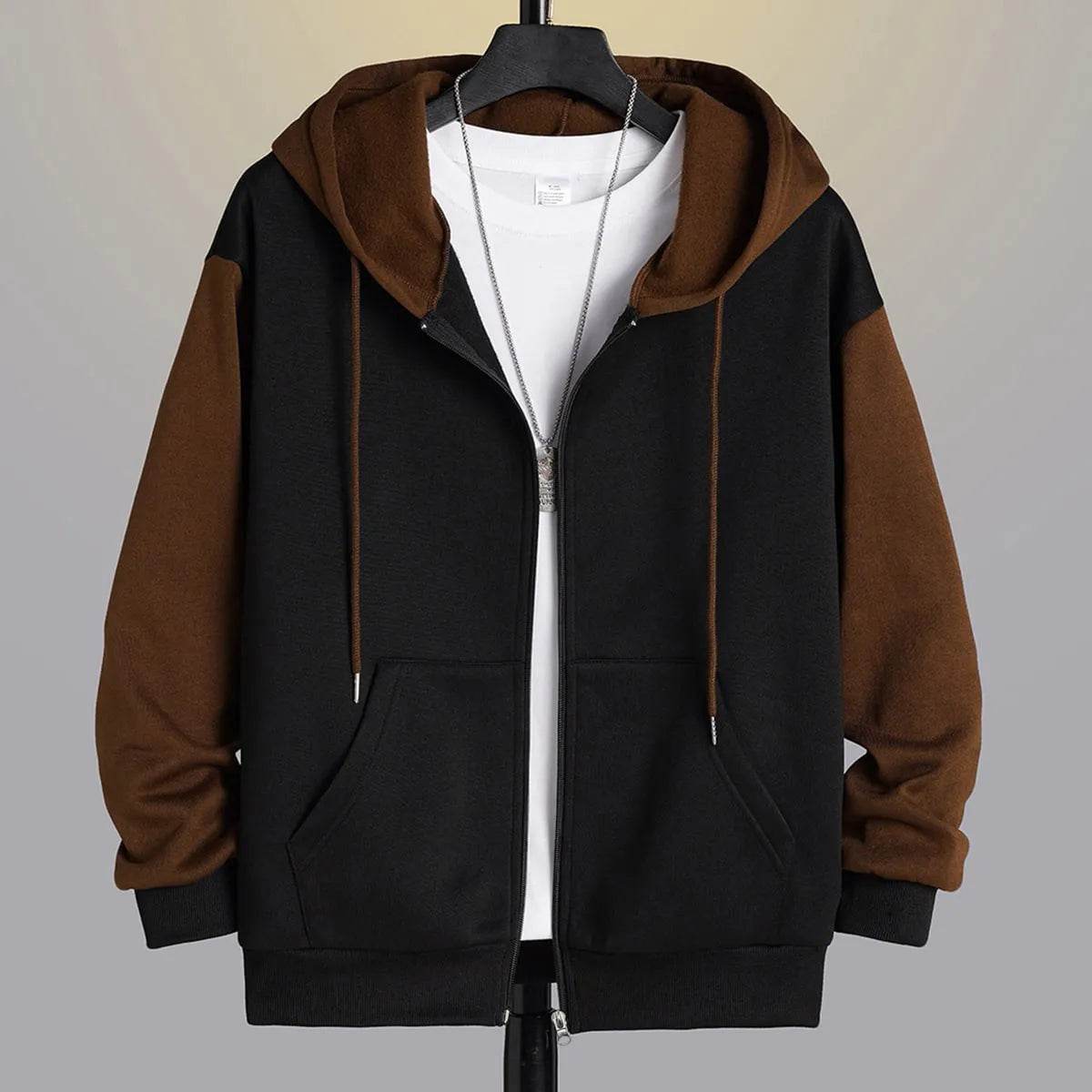 Zipper Hoodie Cardigan Men's Sports And Leisure Jacket - www.Shopthatapp.com