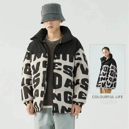 Unisex Teenagers Cotton Padded Hooded Winter Puffer Coat Jacket street style - www.Shopthatapp.com