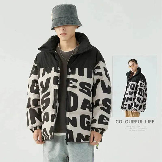 Unisex Teenagers Cotton Padded Hooded Winter Puffer Coat Jacket street style - www.Shopthatapp.com