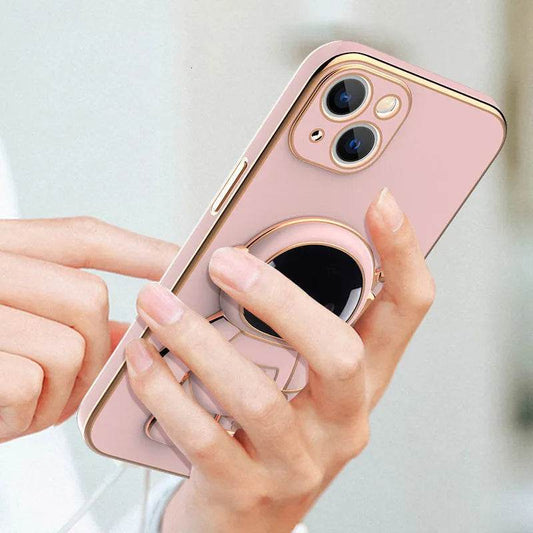 3D Astronaut Phone Case Anti-Drop Electroplating Bracket - www.Shopthatapp.com