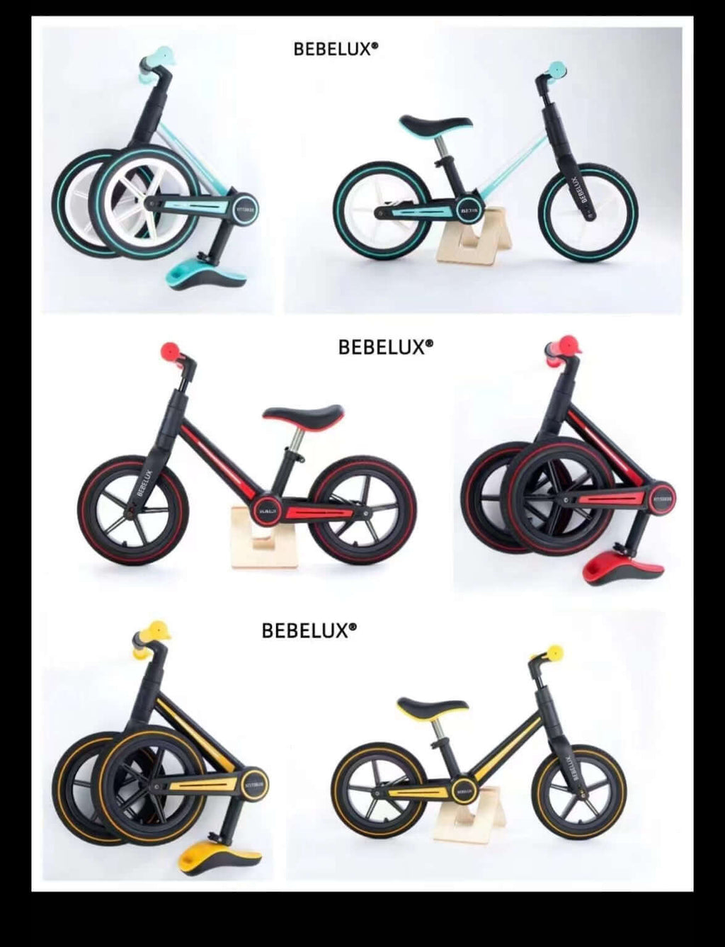 Kidstoylover Foldable Balance Bike for Kids: Durable, Lightweight, and Colorful - www.Shopthatapp.com