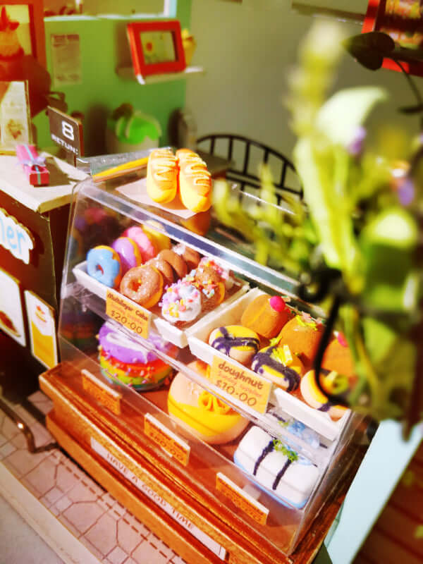 Robotime DIY 1:24 Mini Dessert Shop Dollhouse Kit - www.Shopthatapp.com