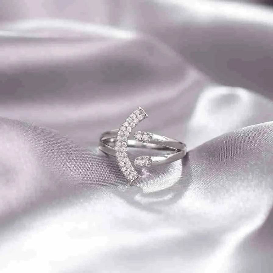 Niche Opening Adjustable Non-fading Cross Ring - www.Shopthatapp.com